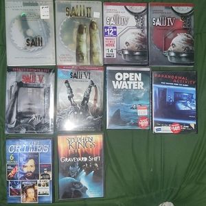 Bundle 10 Horror DVD's